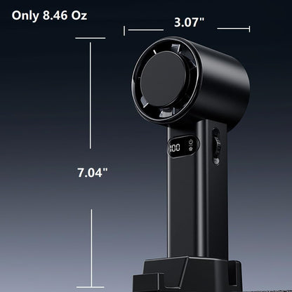 Ventilatore Portatile Techsuit F83, Nero