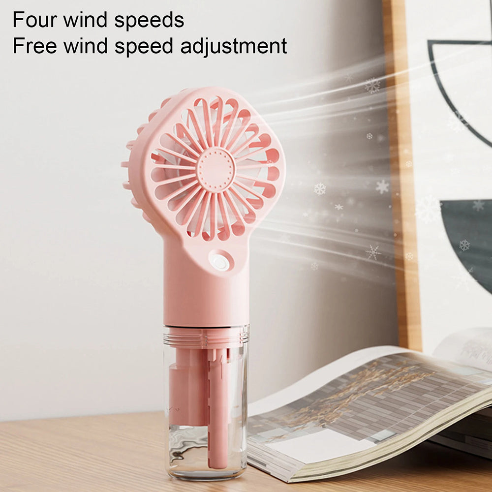 Ventilatore Portatile Techsuit G10, Rosa
