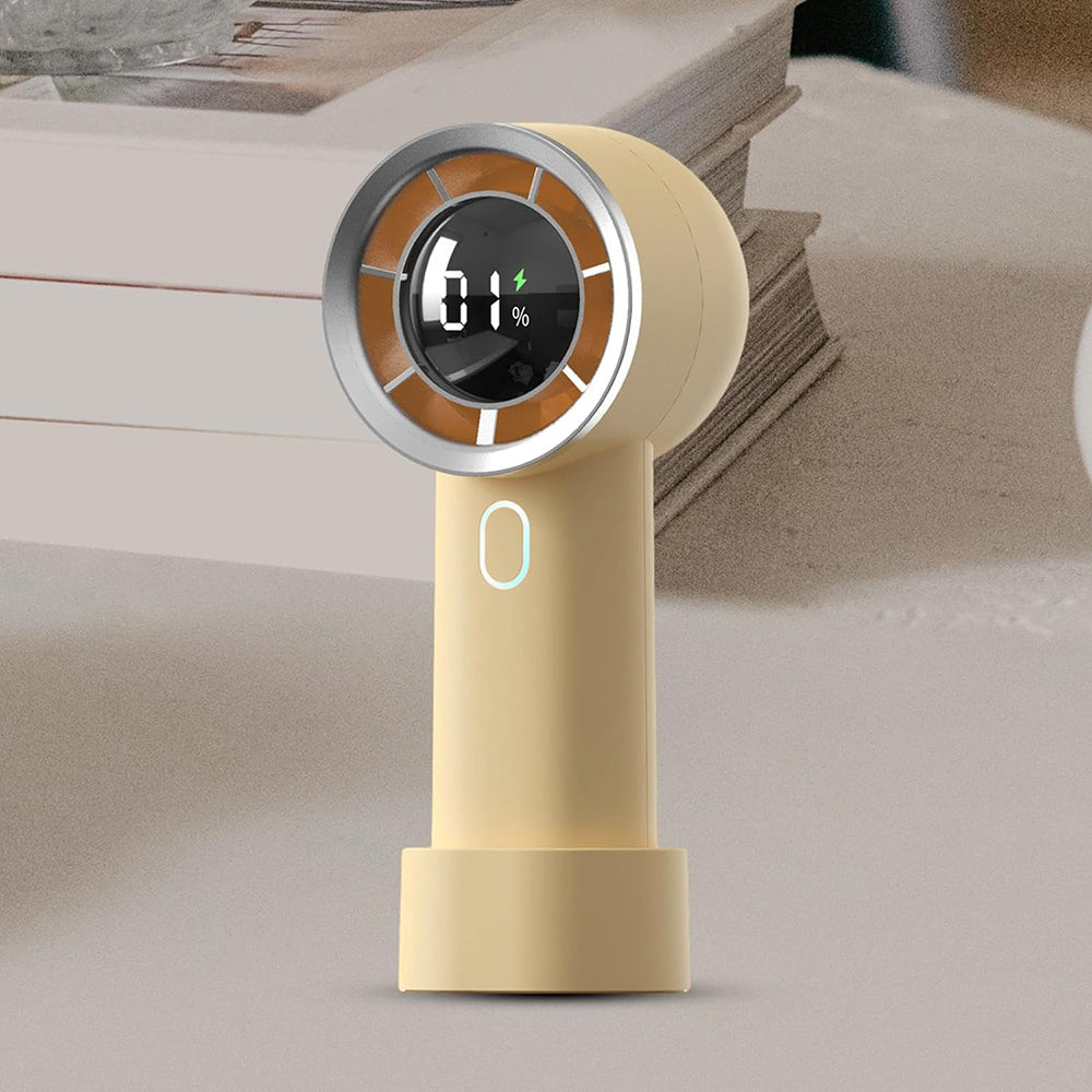 Techsuit HX130 Portable Fan, Yellow