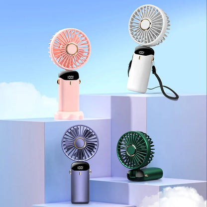 Ventilatore Portatile Techsuit N15, Rosa