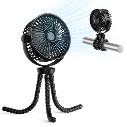 Ventilatore Portatile Techsuit VP1, Nero