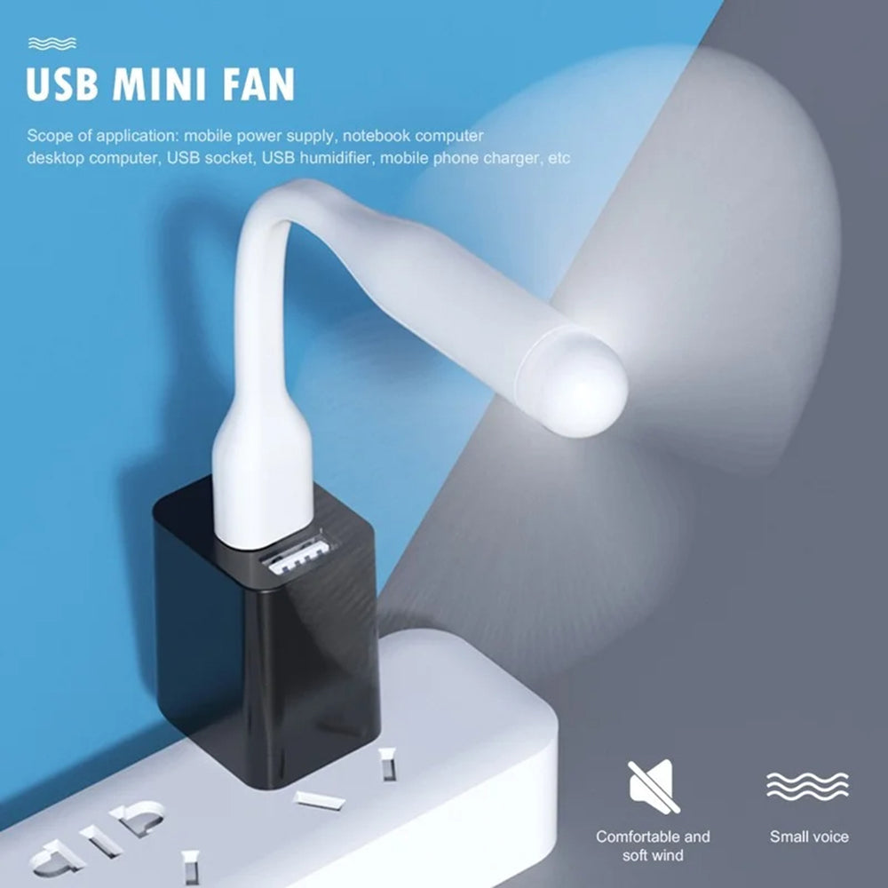 Ventilatore USB Techsuit TUF1, Arancione