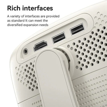 Videoproiettore Yesido TV13, 720P, 190ANSI, Android 9.0, Bianco