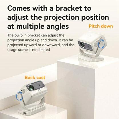 Videoproiettore Yesido TV13, 720P, 190ANSI, Android 9.0, Bianco